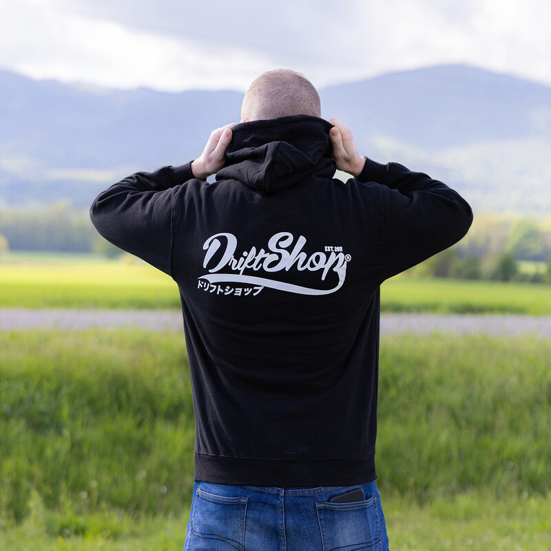 Sweat à Capuche DriftShop Vintage - Deep Black